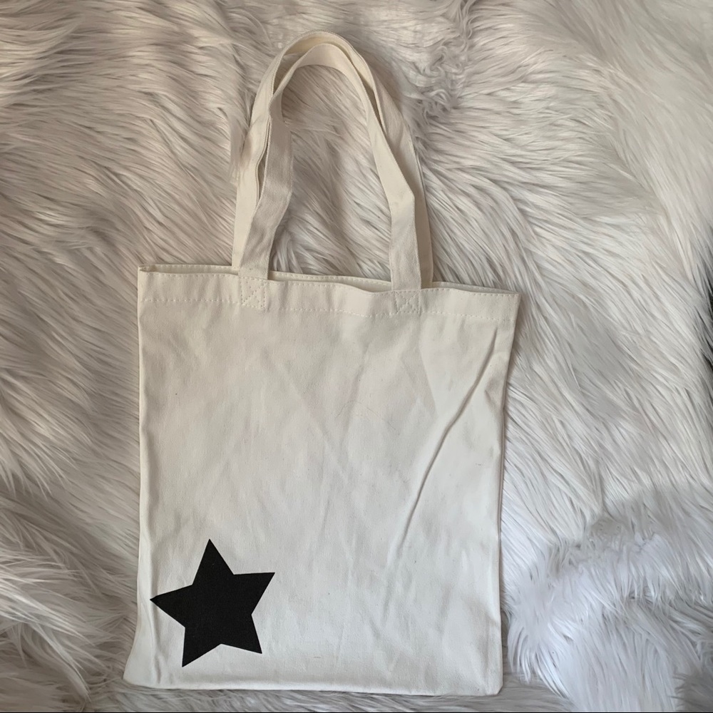 NWOT THE OUTNET Star Print Canvas Totes